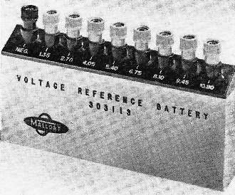 A 10.8-volt voltage-reference battery - RF Cafe