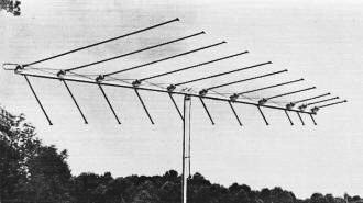 Log Periodic V Antenna, June 1963 Radio-Electronics - RF Cafe