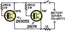 All-Transistor Battery Discharger - RF Cafe