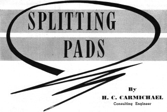 Splitting Pads, April 1951 Radio & Television News - RF Cafe