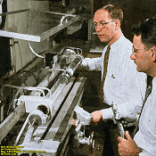 Bell Labs Germanium Refining (AI colorization), May 1954 Radio & Television News - RF Cafe
