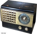 Emerson Model 502 Vintage Tabletop Radio - RF Cafe