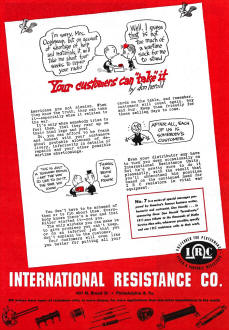 International Resistance Co., September 1944 Radio News - RF Cafe