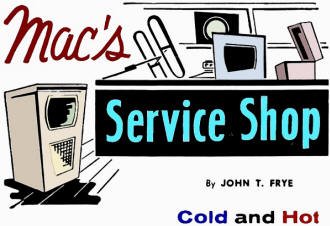 Mac's Service Shop: Cold and Hot, January 1959 Radio & TV News - RF Cafe