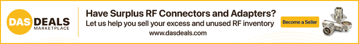 DAS DEALS Marketplace, Buy & Sell RF Connectors - RF Cafe