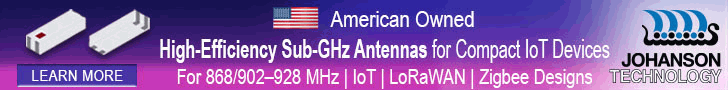 Johanson Technology Chip Antennas - RF Cafe
